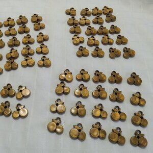 Set of double-sided dragonflies (70) and cherries (+60) acrylic charms